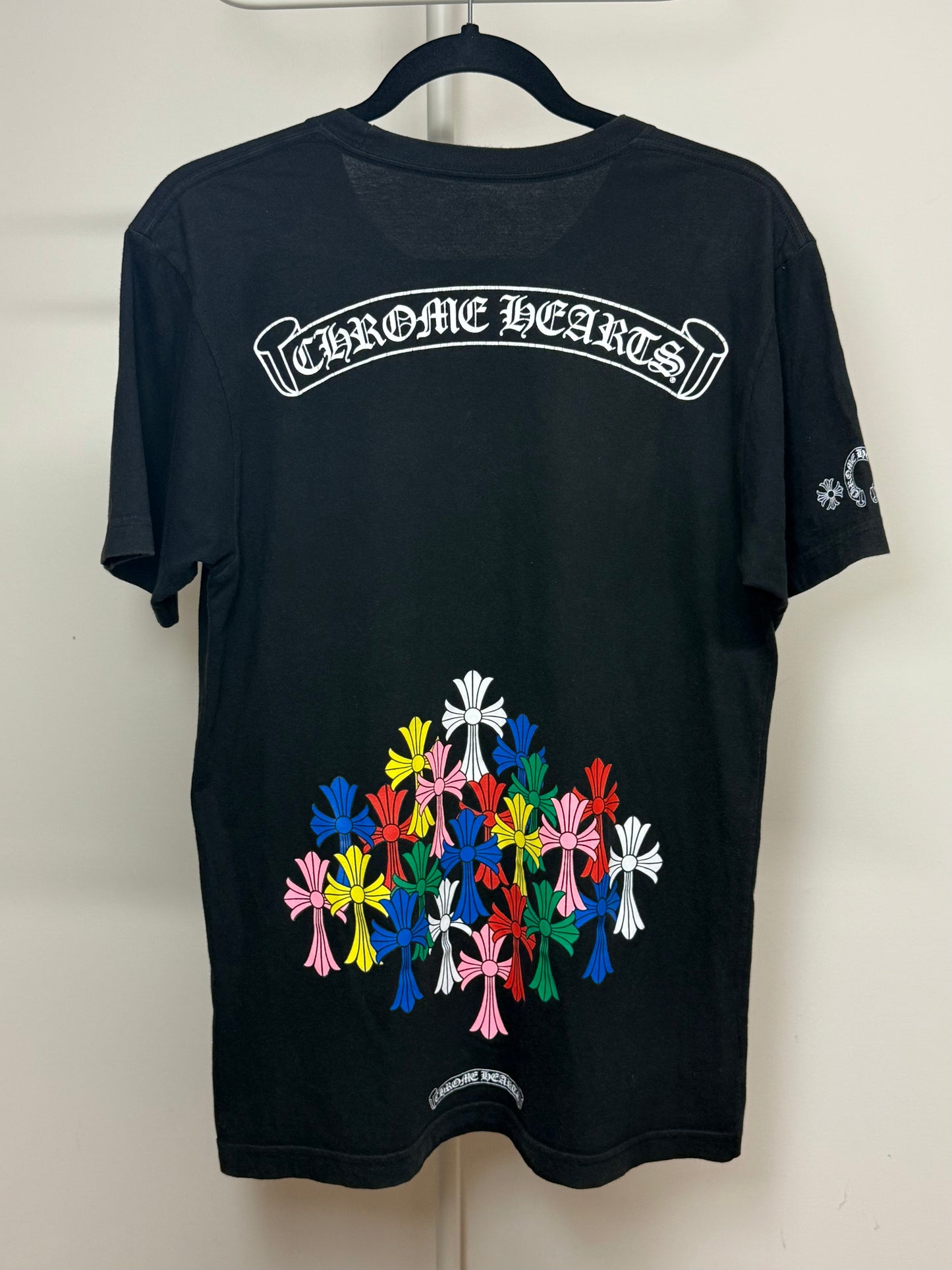 Chrome Hearts Multi Colour Cross T-Shirt