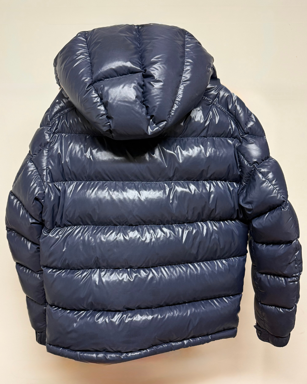Moncler- Maya Hooded Short Down Jacket Navy