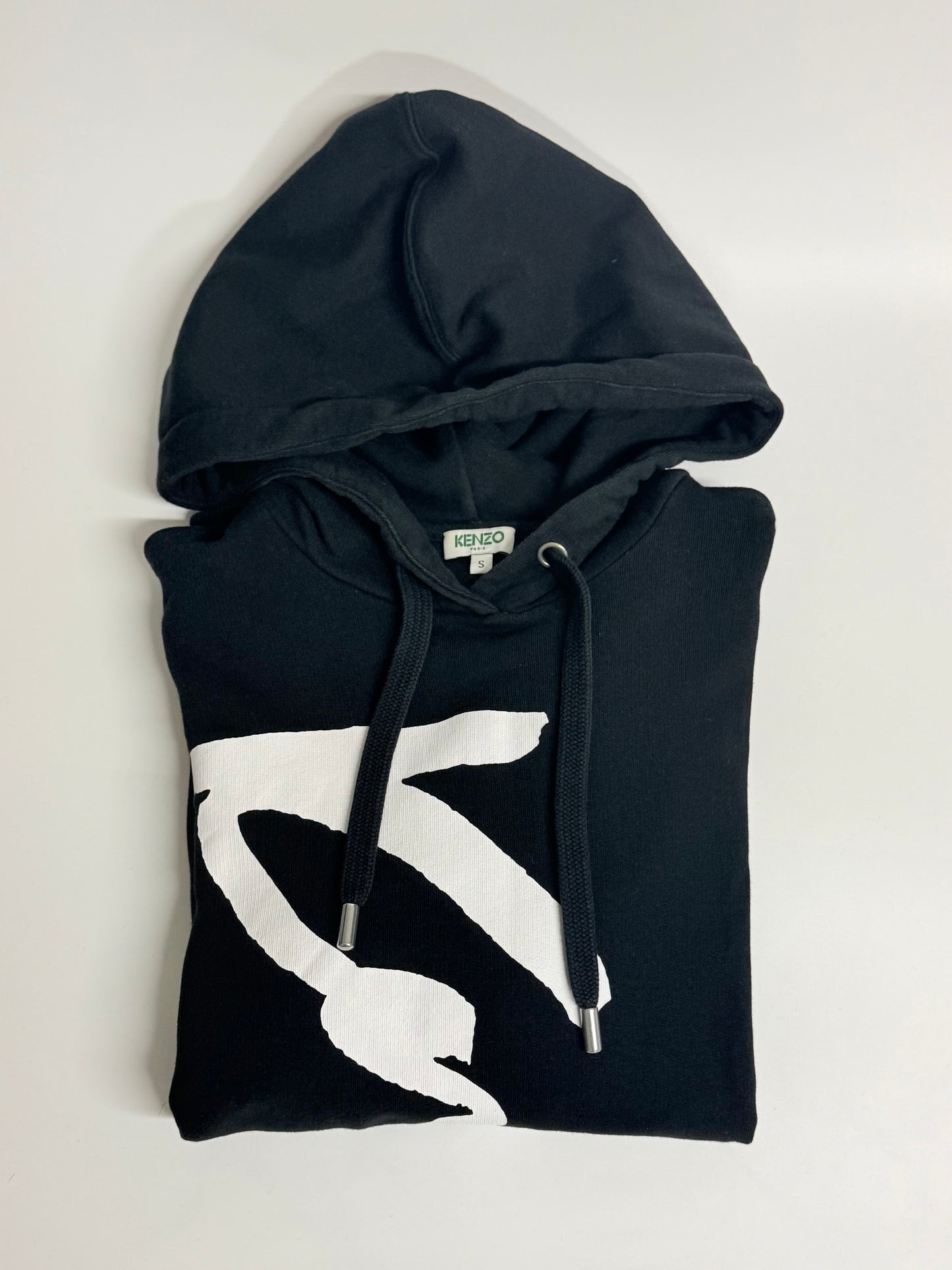 Kenzo Script Hoodie - Black
