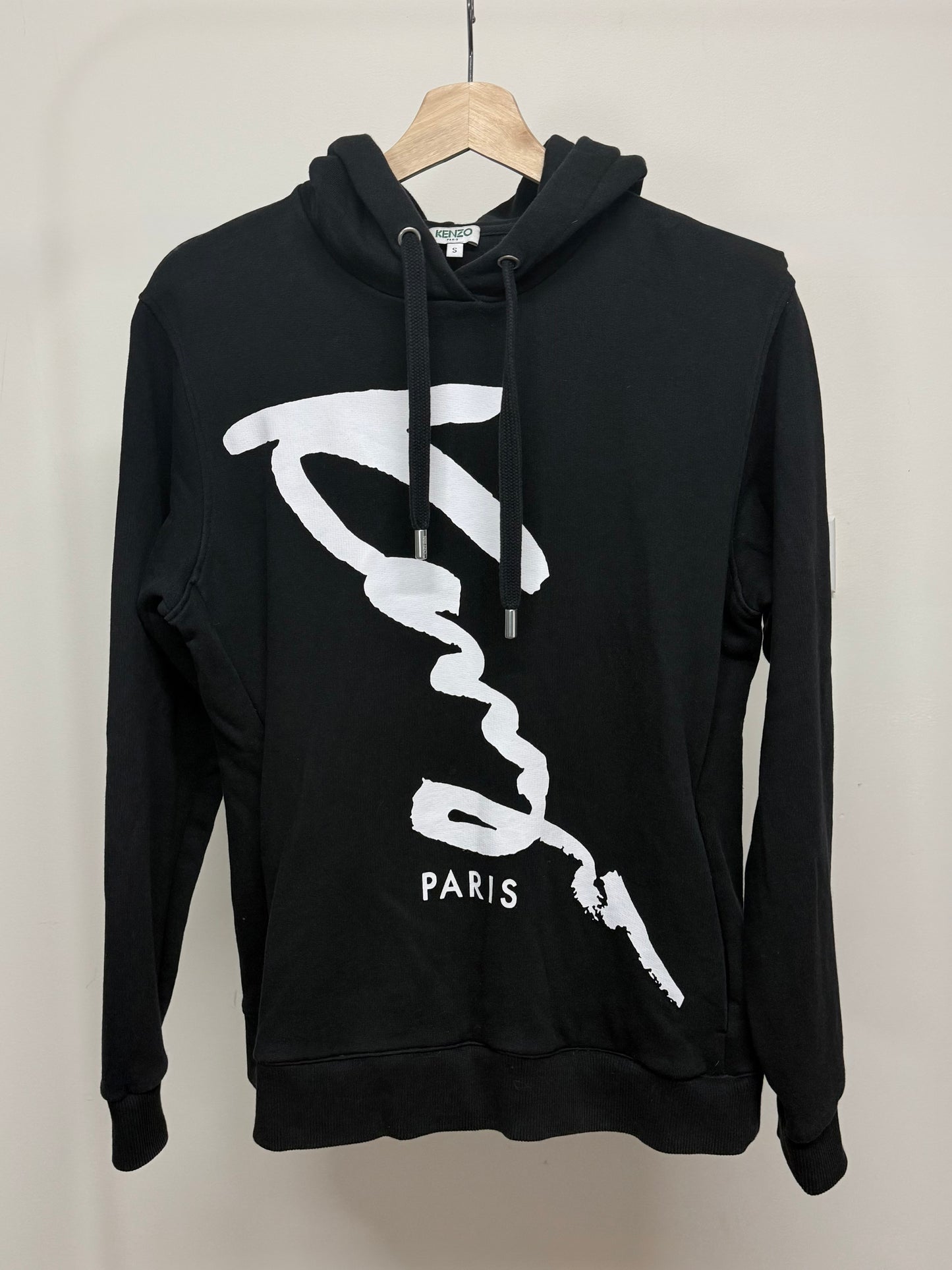 Kenzo Script Hoodie - Black
