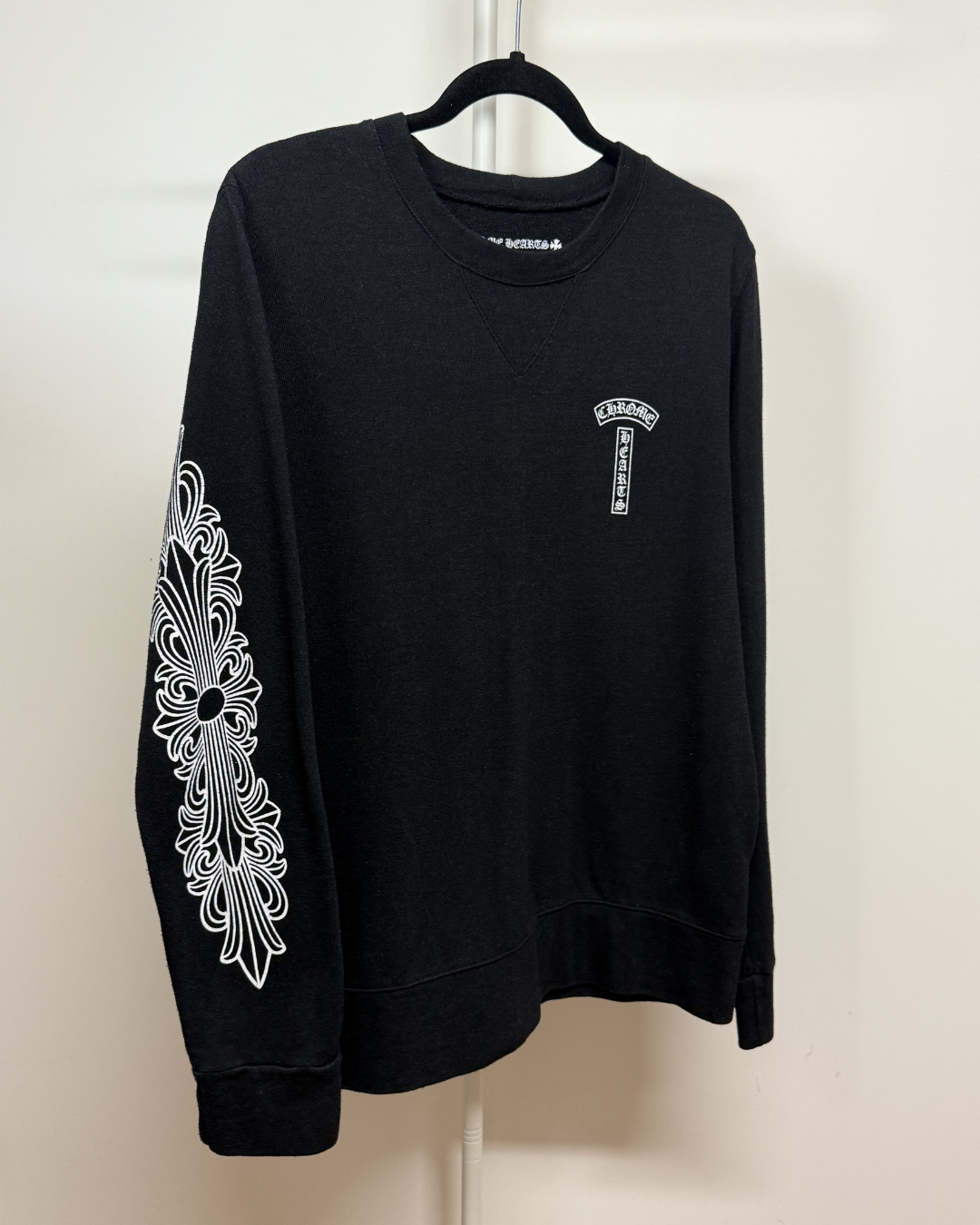 Chrome Hearts Long Sleeve Horse Shoe T-shirt