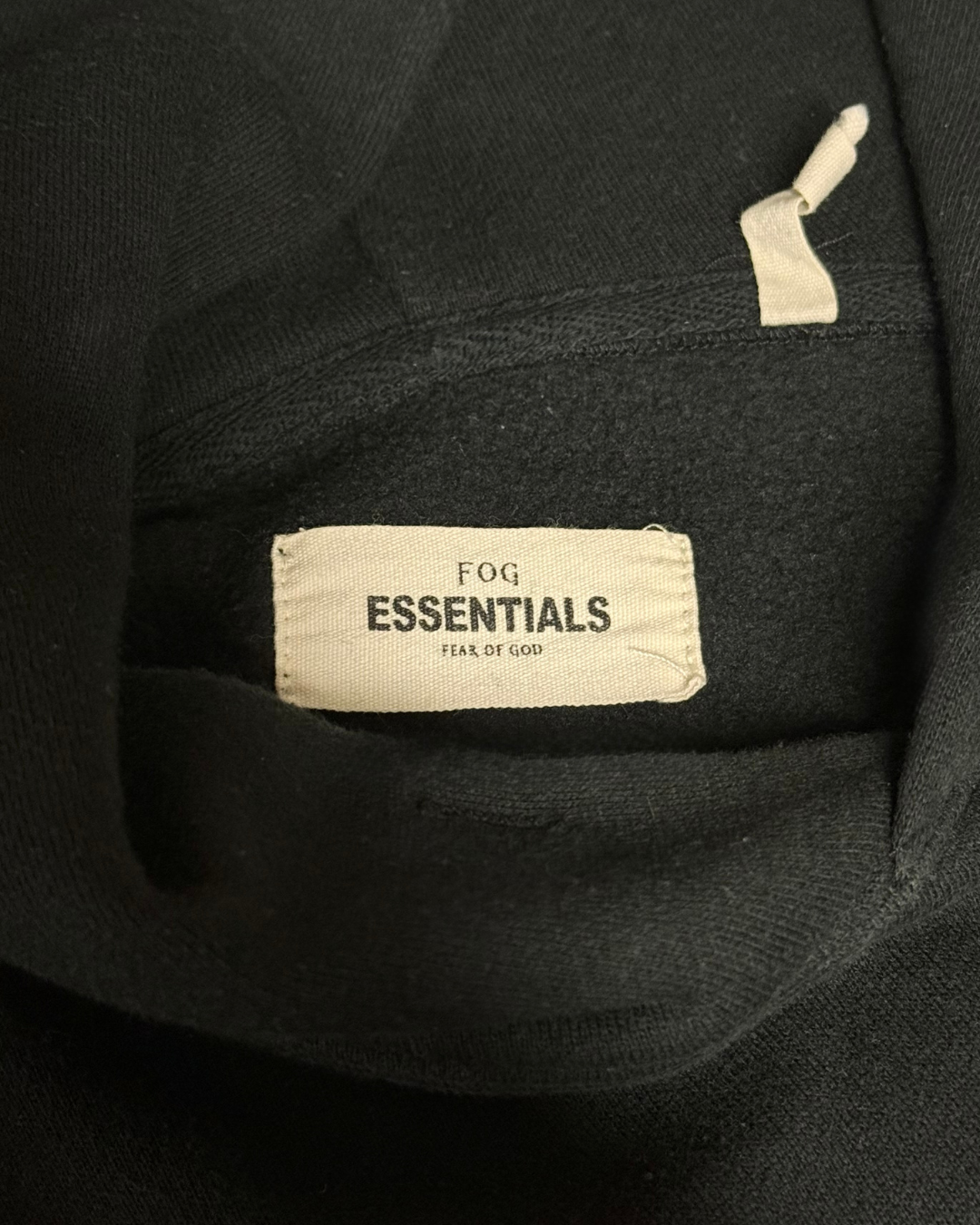 FOG Essentials Graphic Pullover Hoodie - Black