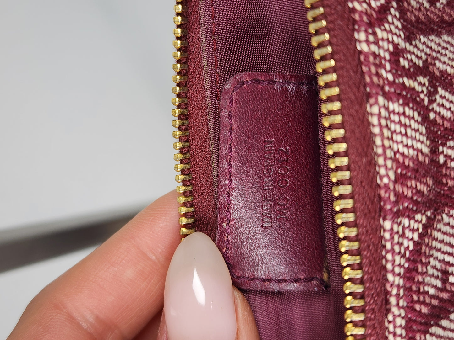 Dior Trotter Saddle Bag Red