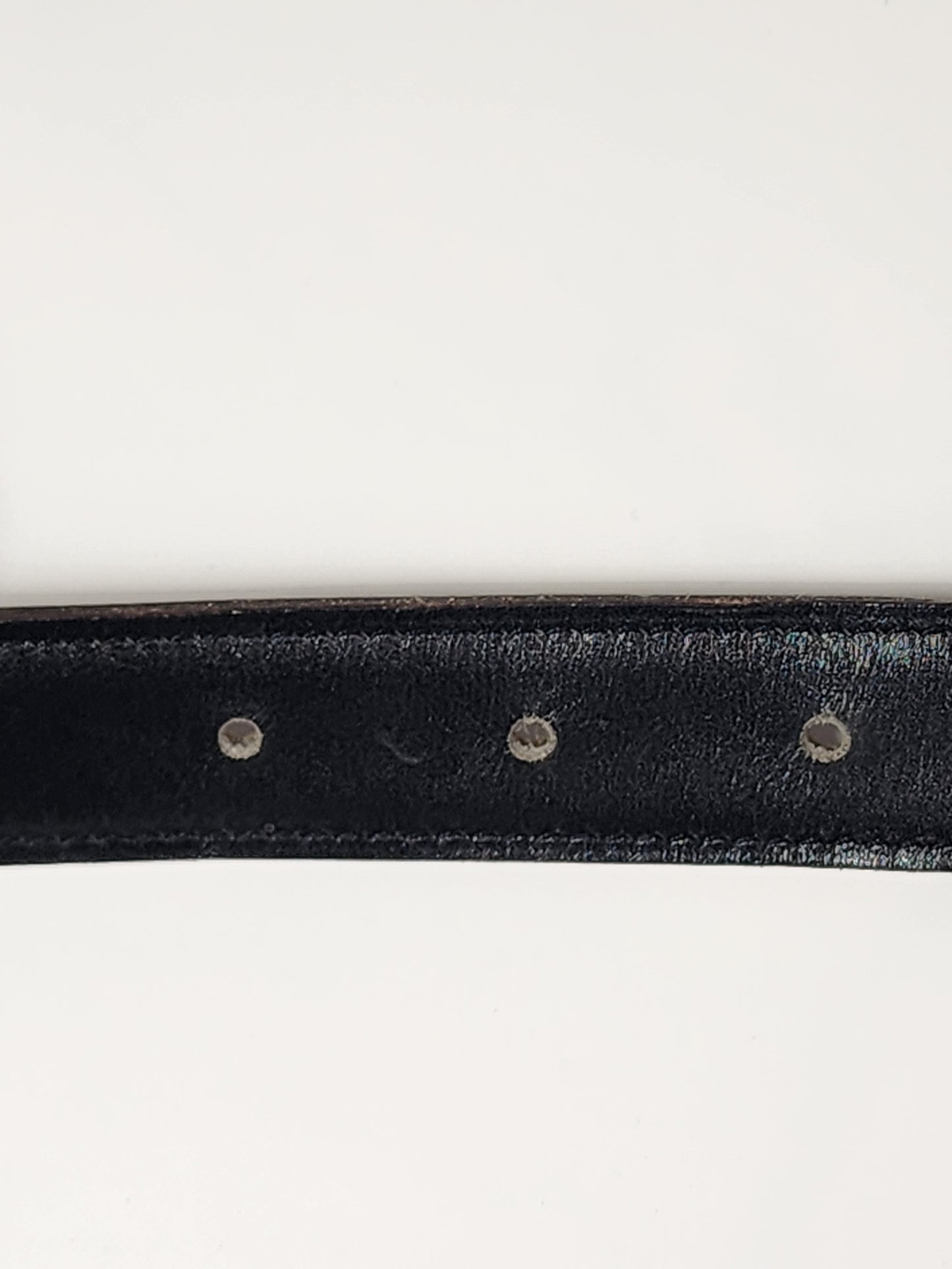 Hermes Reversible Mini Constance Belt - Black