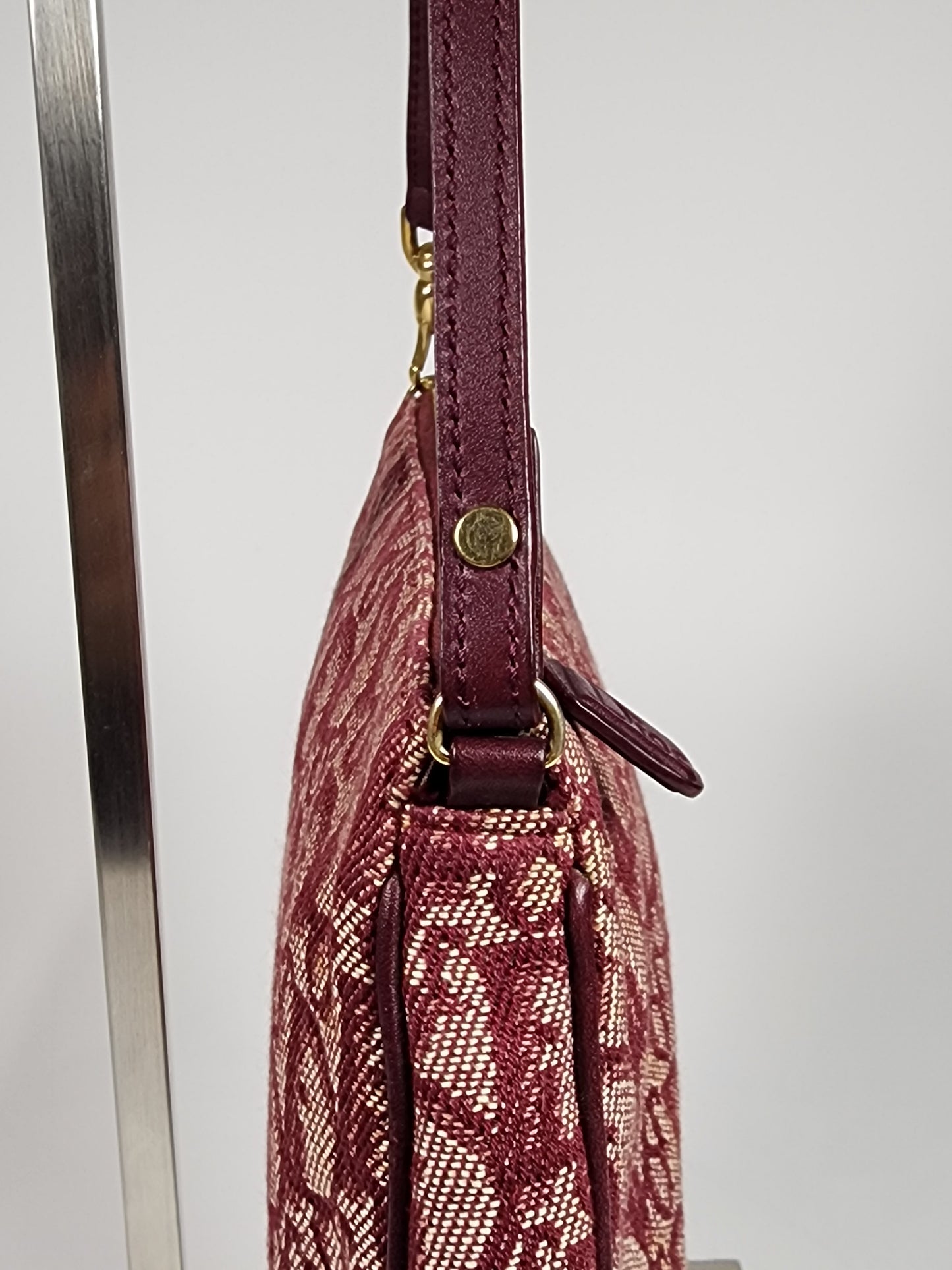 Dior Trotter Saddle Bag Red