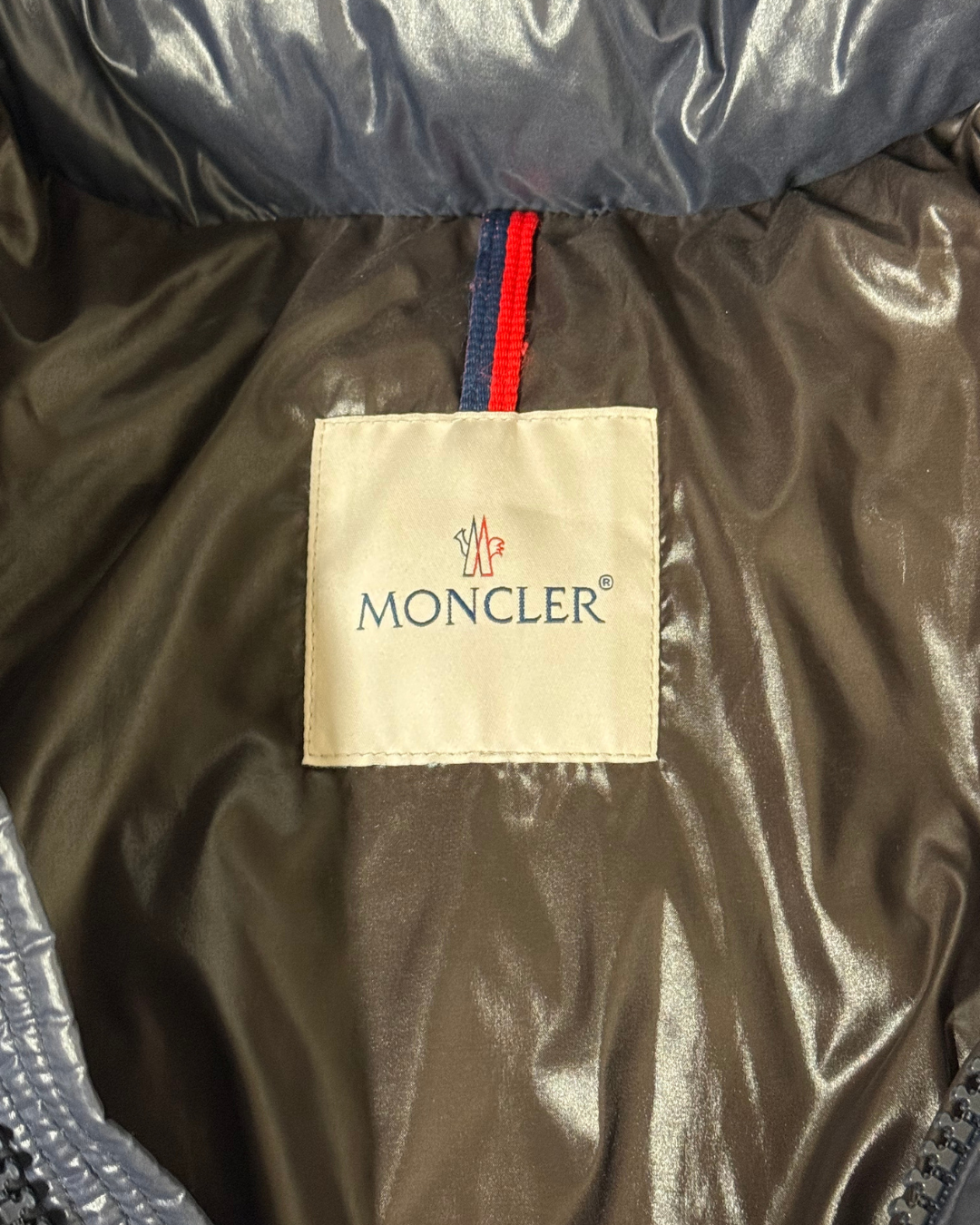Moncler- Maya Hooded Short Down Jacket Navy