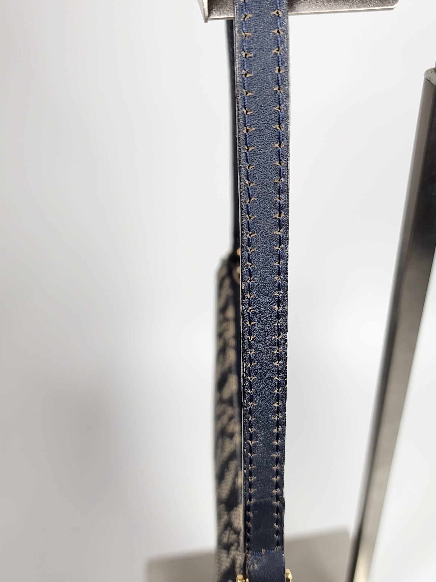 Dior Trotter Saddle Bag Blue
