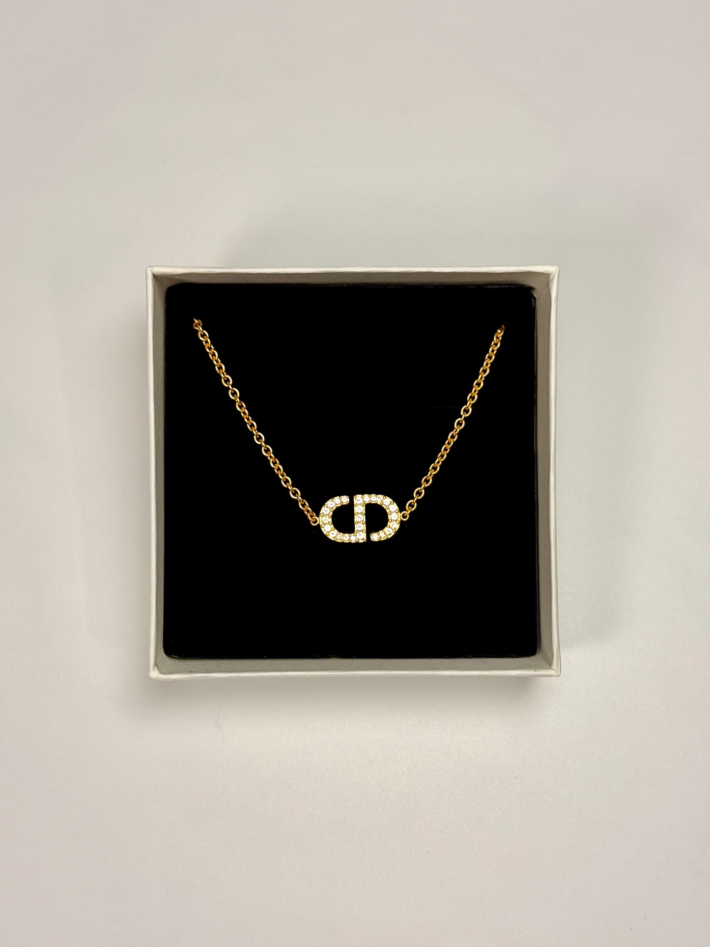 Christian Dior Petit CD Necklace