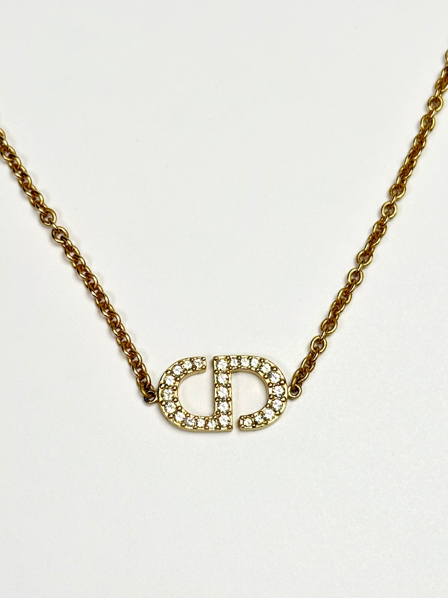Christian Dior Petit CD Necklace