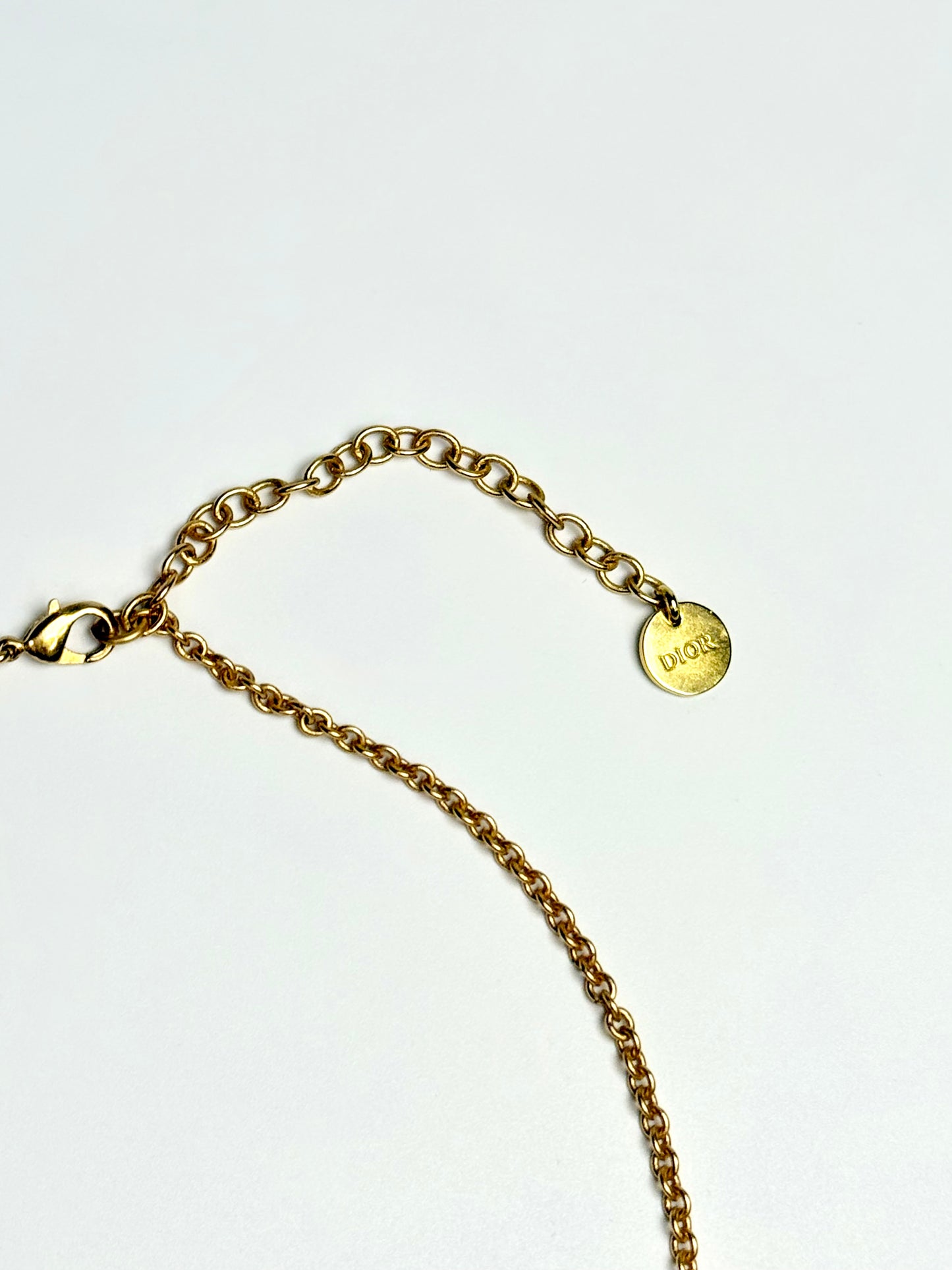 Christian Dior Petit CD Necklace