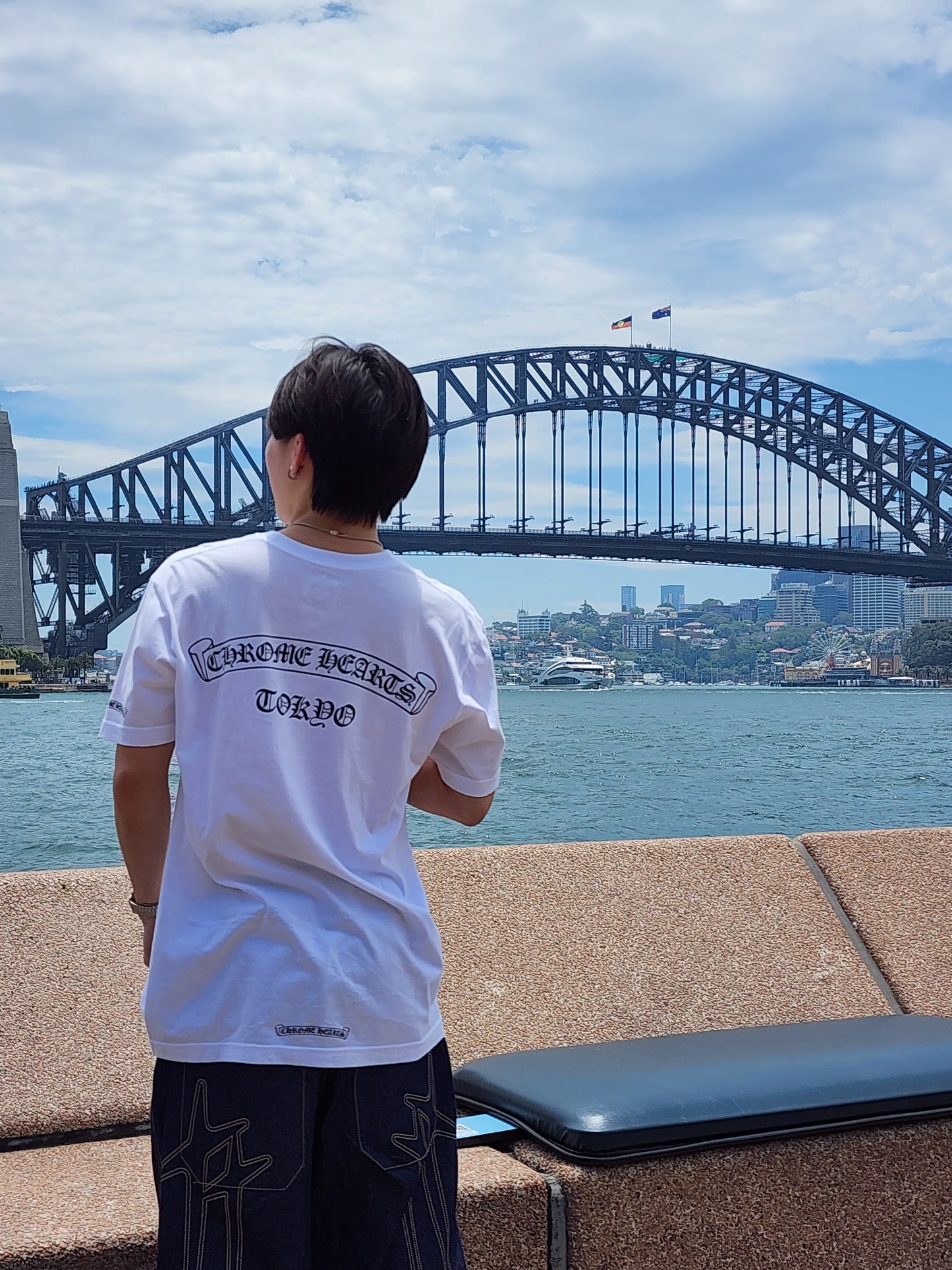 Chrome Hearts Scroll Logo T-shirt