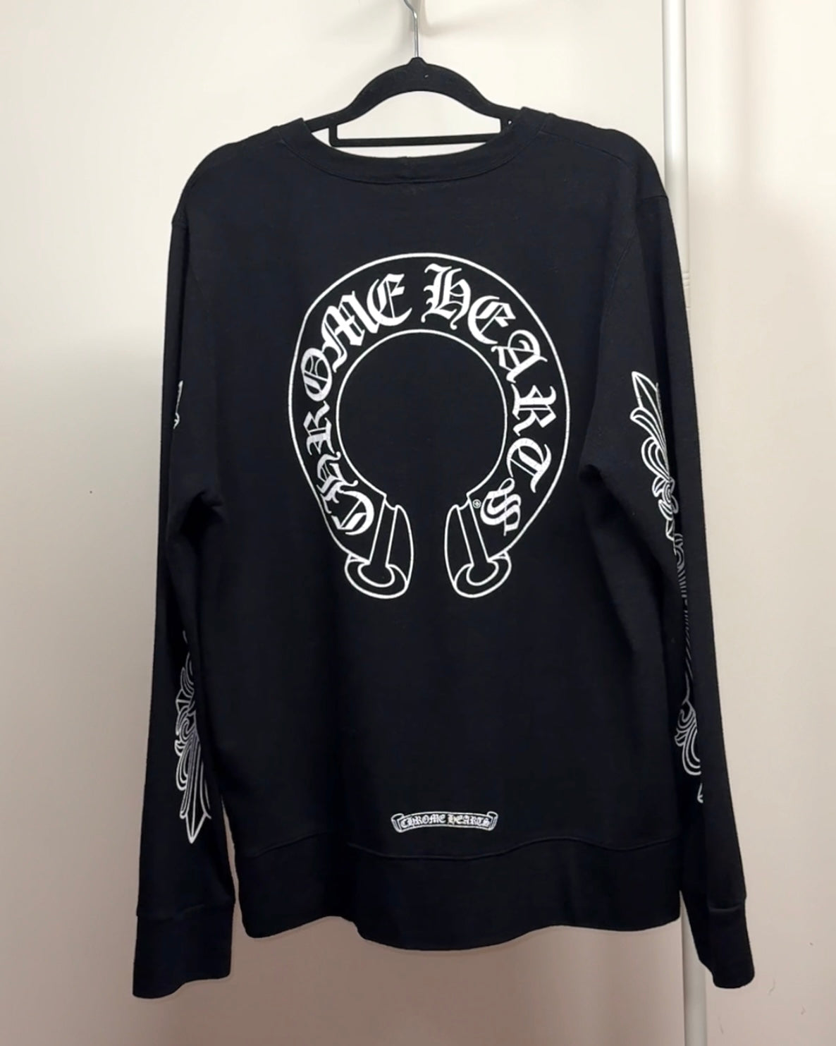 Chrome Hearts Long Sleeve Horse Shoe T-shirt