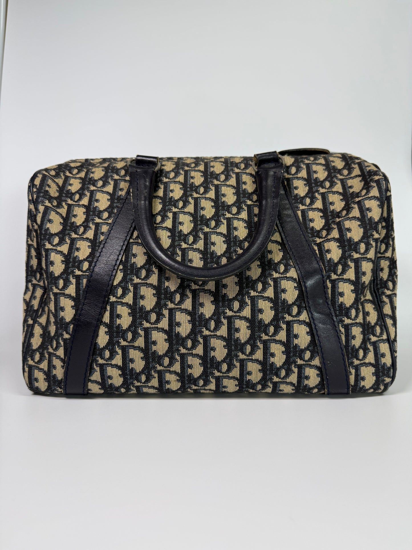 Christian Dior Monogram Boston Trotter Bag