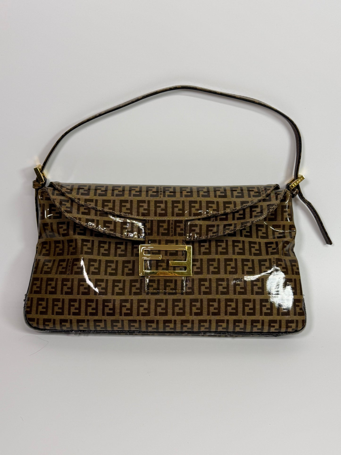 Fendi - Monogram Vinyl Shoulder Bag