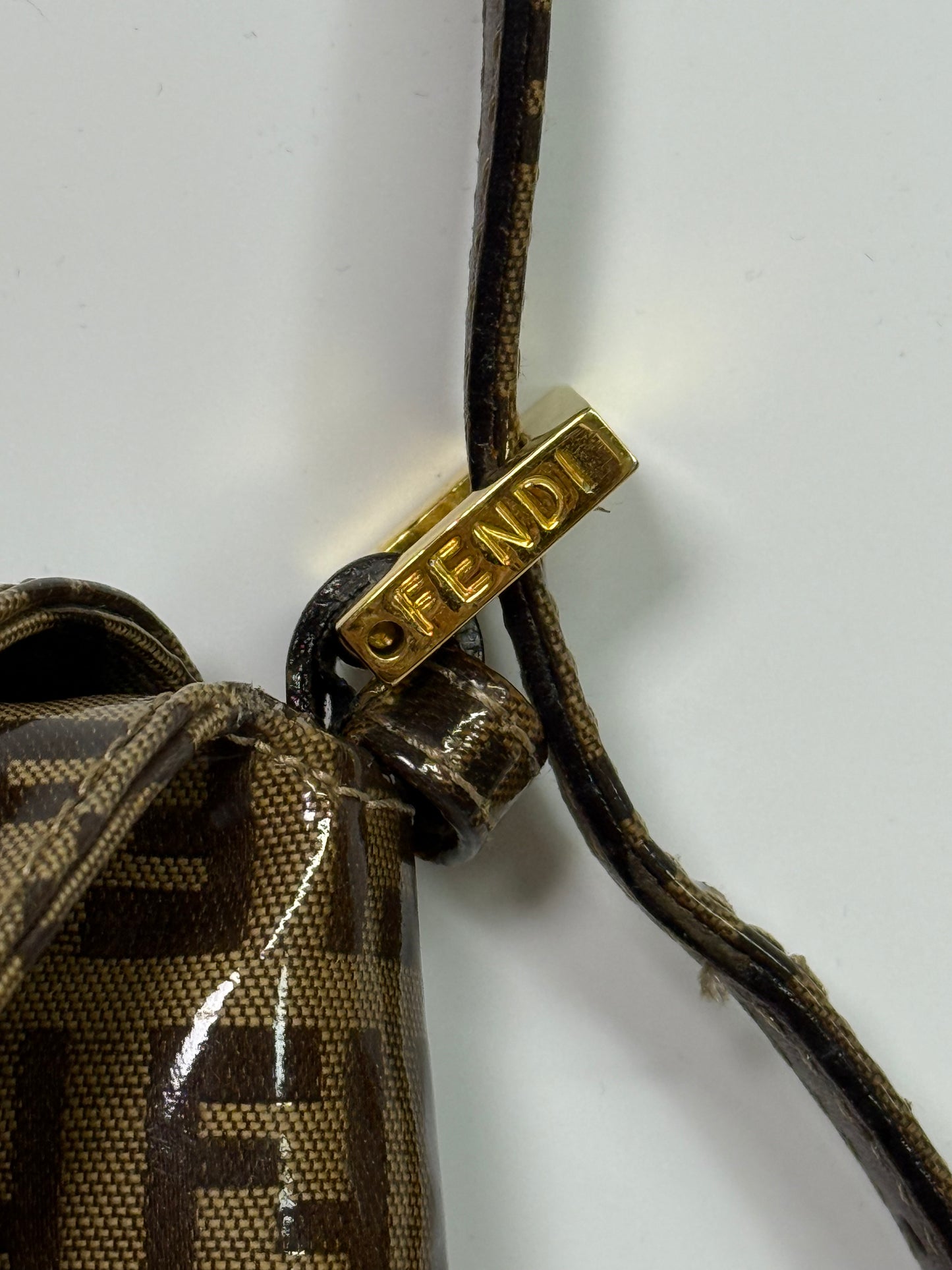 Fendi - Monogram Vinyl Shoulder Bag