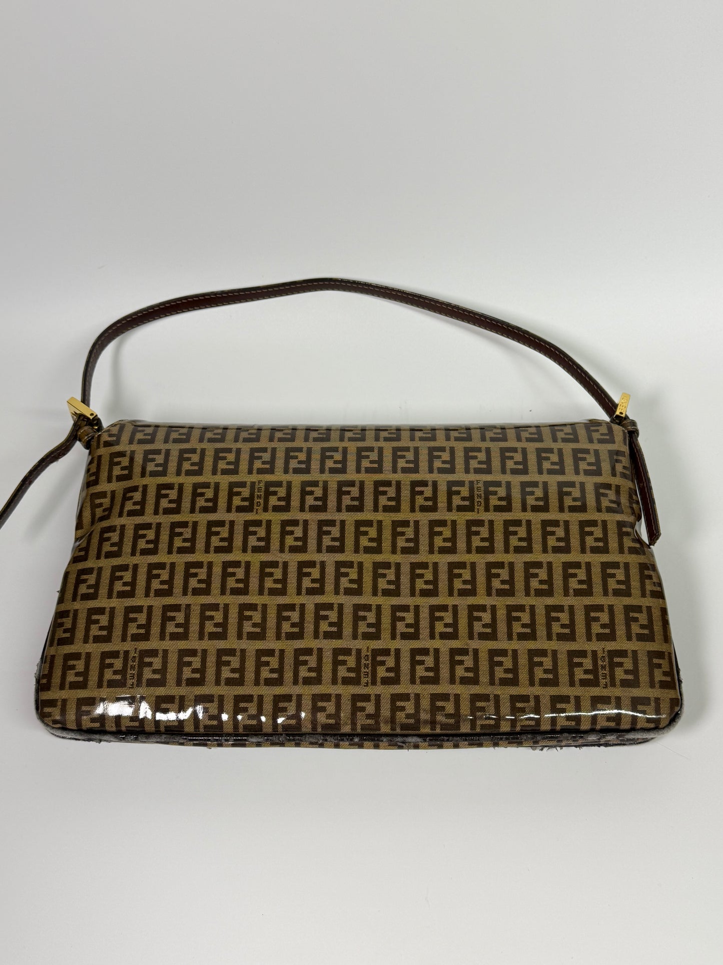 Fendi - Monogram Vinyl Shoulder Bag
