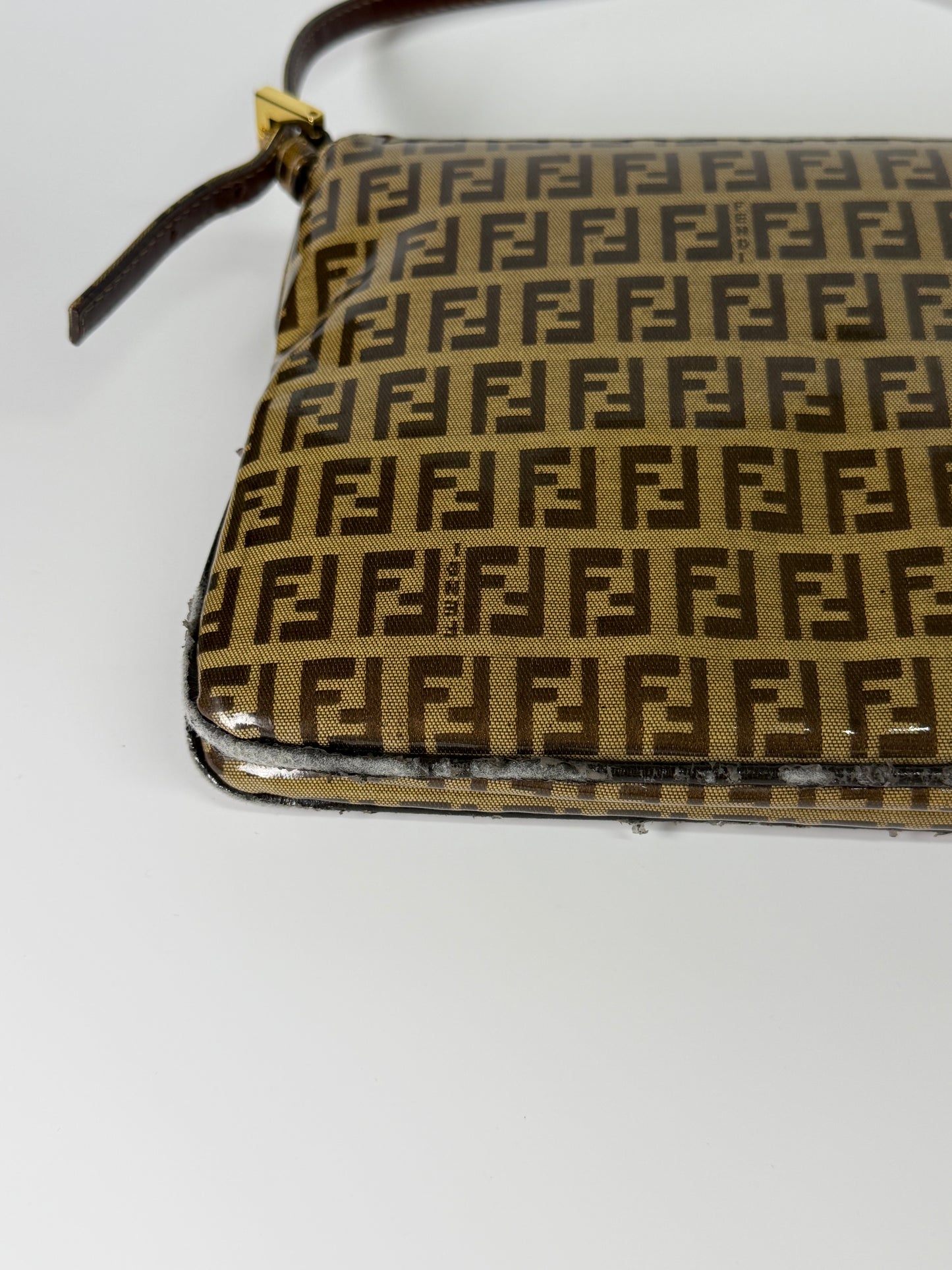 Fendi - Monogram Vinyl Shoulder Bag