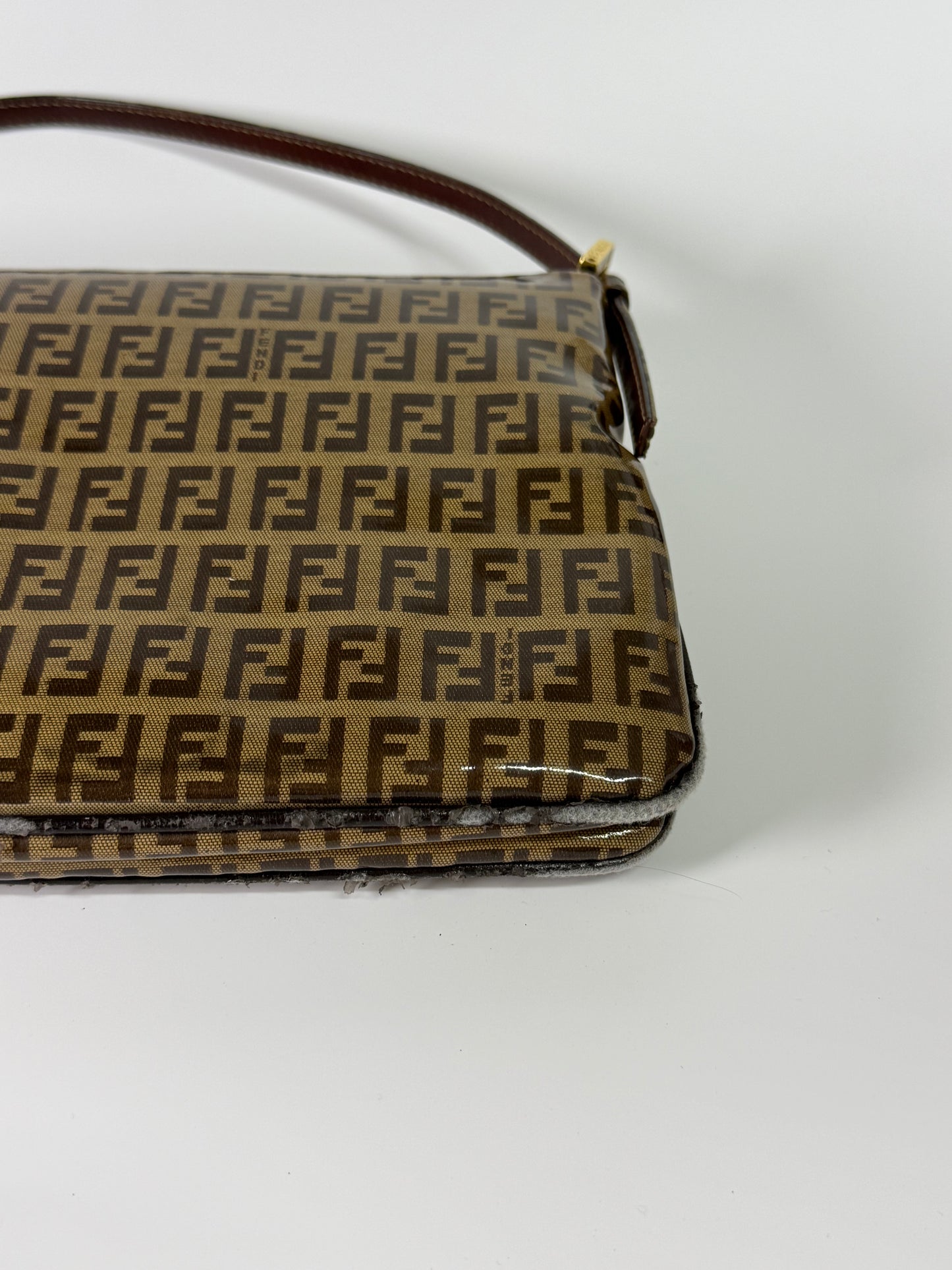 Fendi - Monogram Vinyl Shoulder Bag