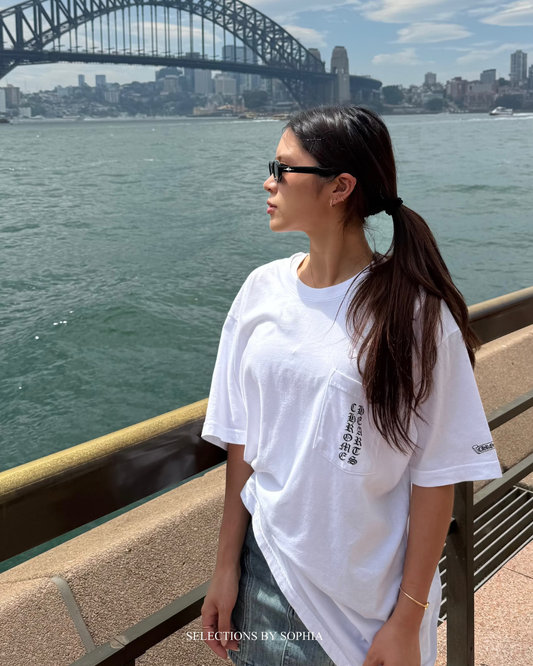Chrome Hearts Scroll Logo T-shirt